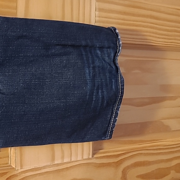 Mens silver jeans, Zac. Dark blue denim. Size W38/L36 - Picture 4 of 5